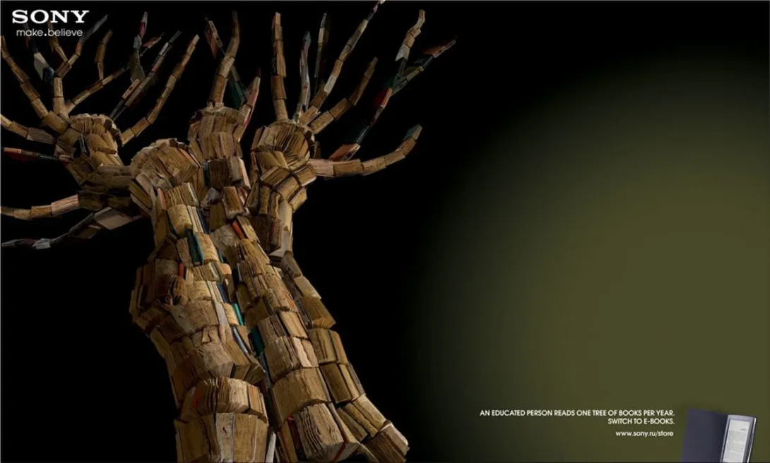 Sony Reader ads