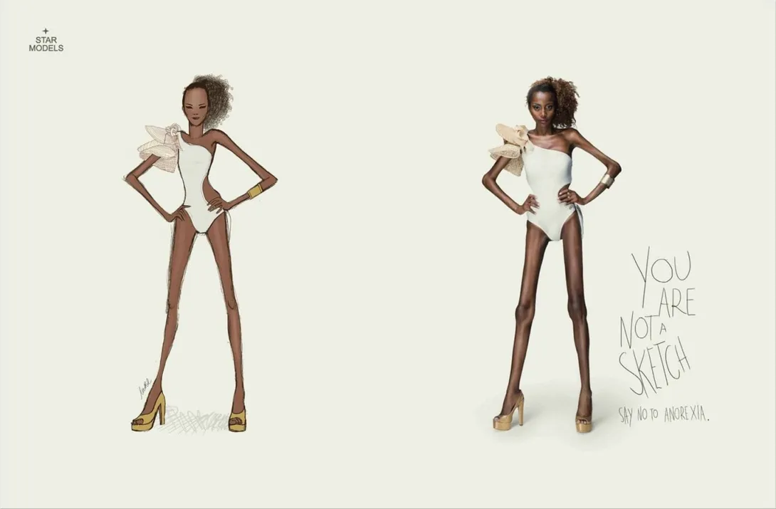 Star Models print ads