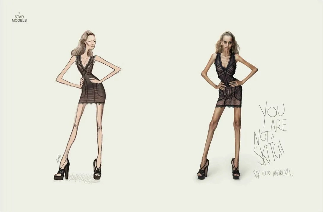 Star Models print ads