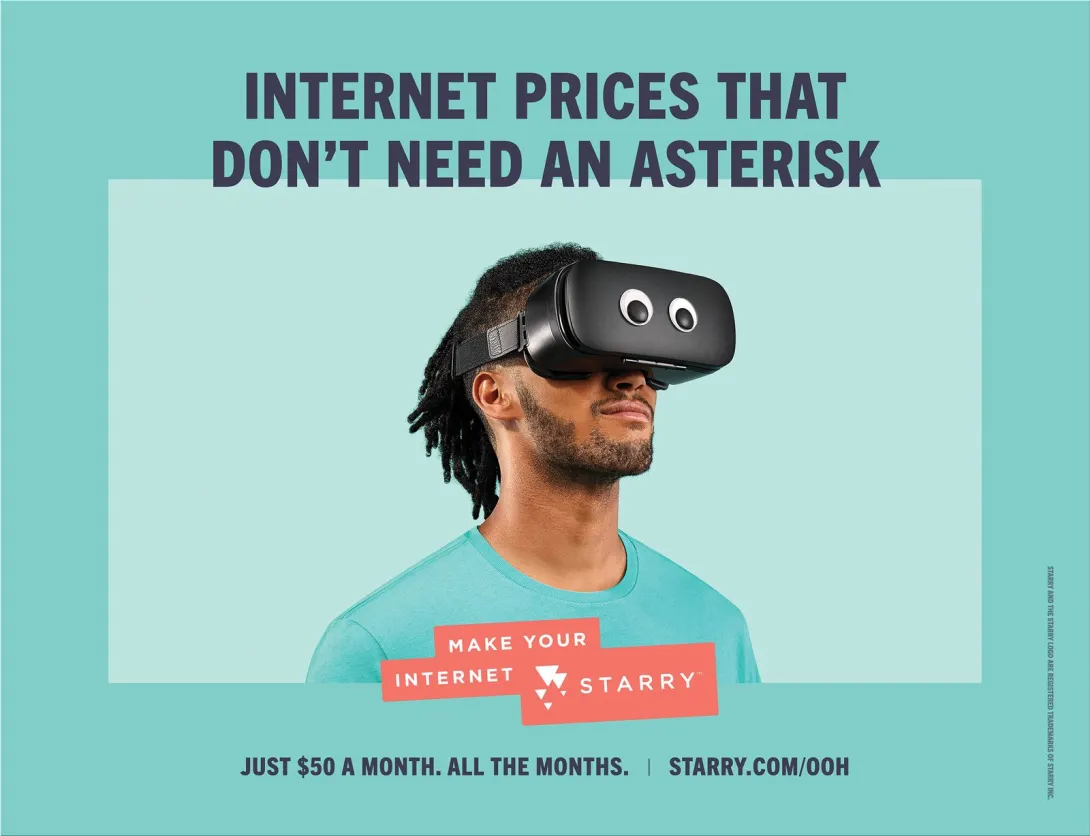 Starry "Make your internet Starry"