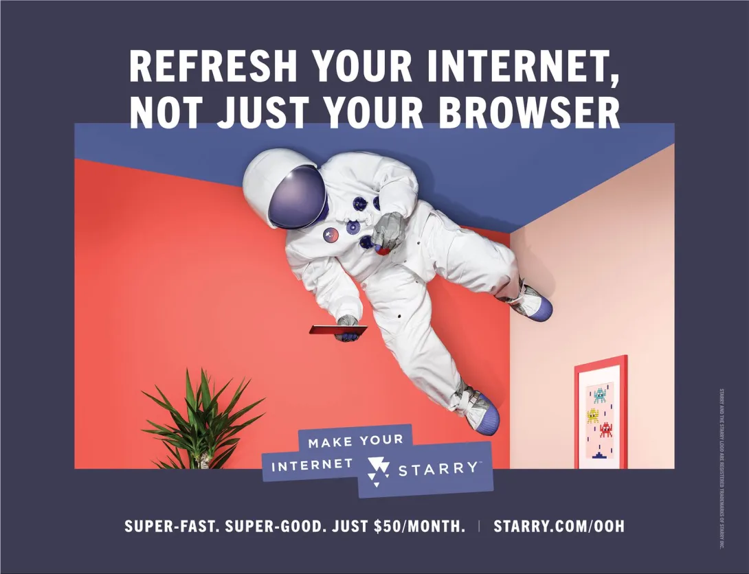 Starry "Make your internet Starry"