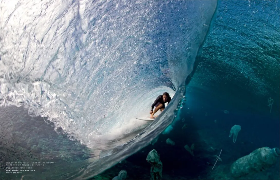 Surfrider Foundation print ads