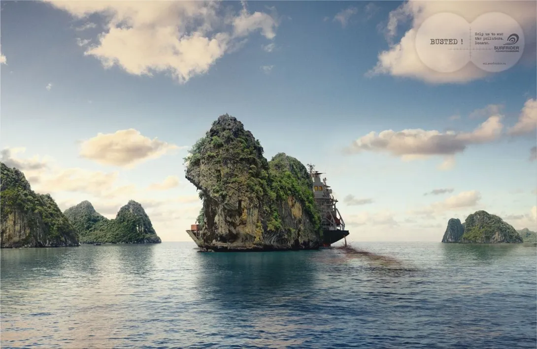 Surfrider Foundation print ads