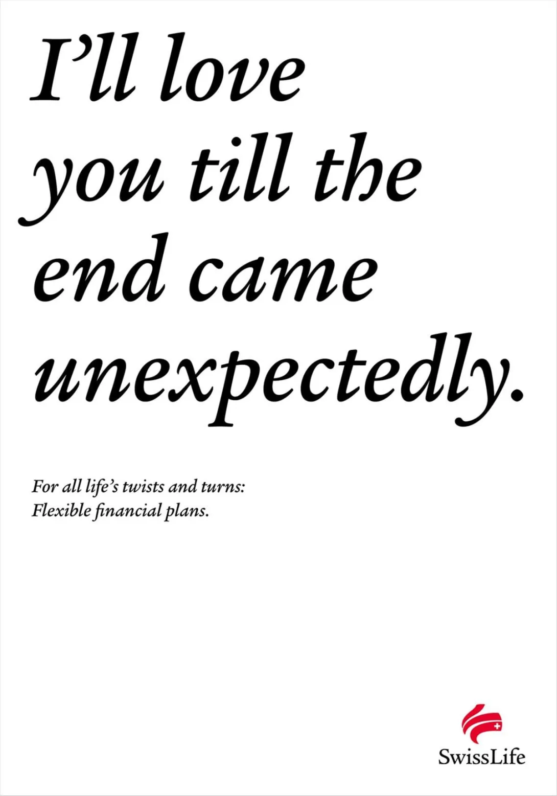 Swiss Life print ads