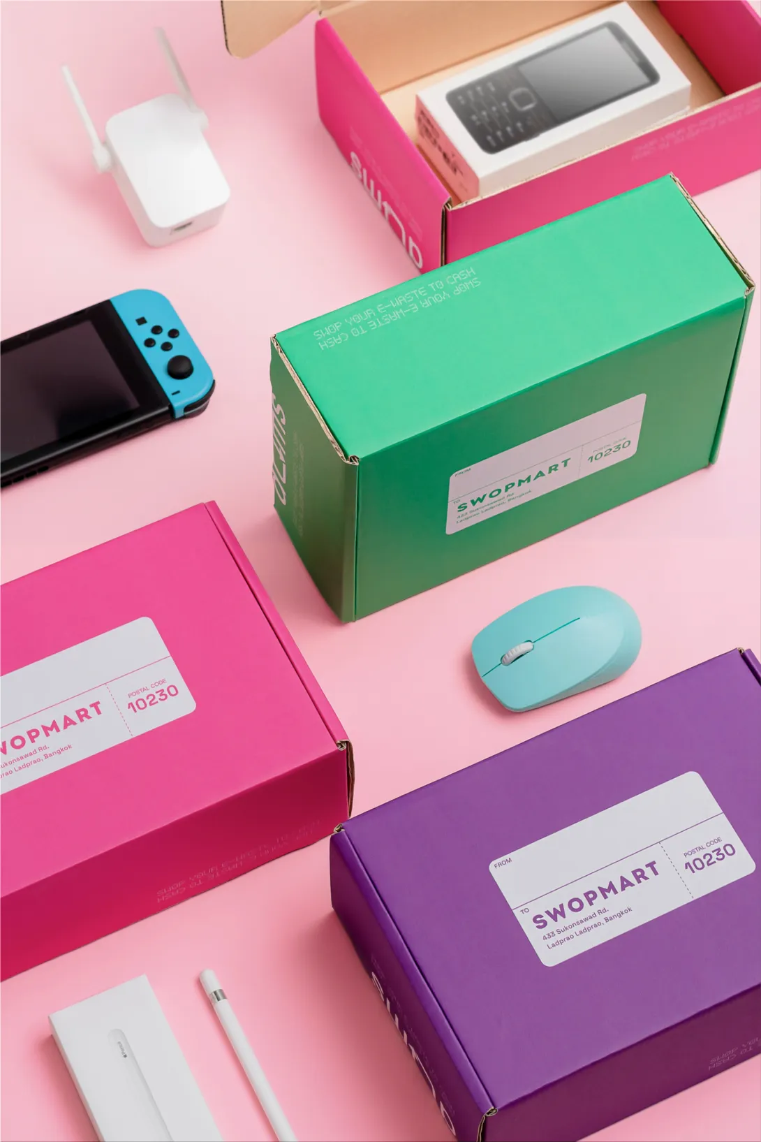 "Swopbox" is the most simple idea to reduce E-waste