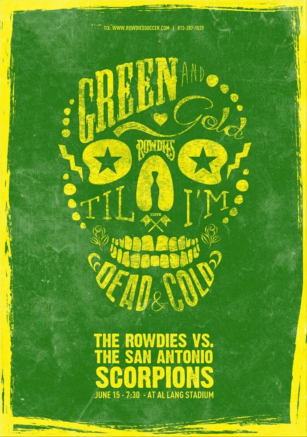 Tampa Bay Rowdies print