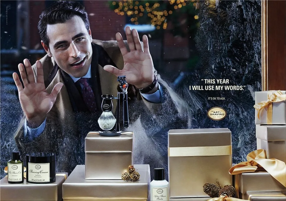 The Art of Shaving print ads