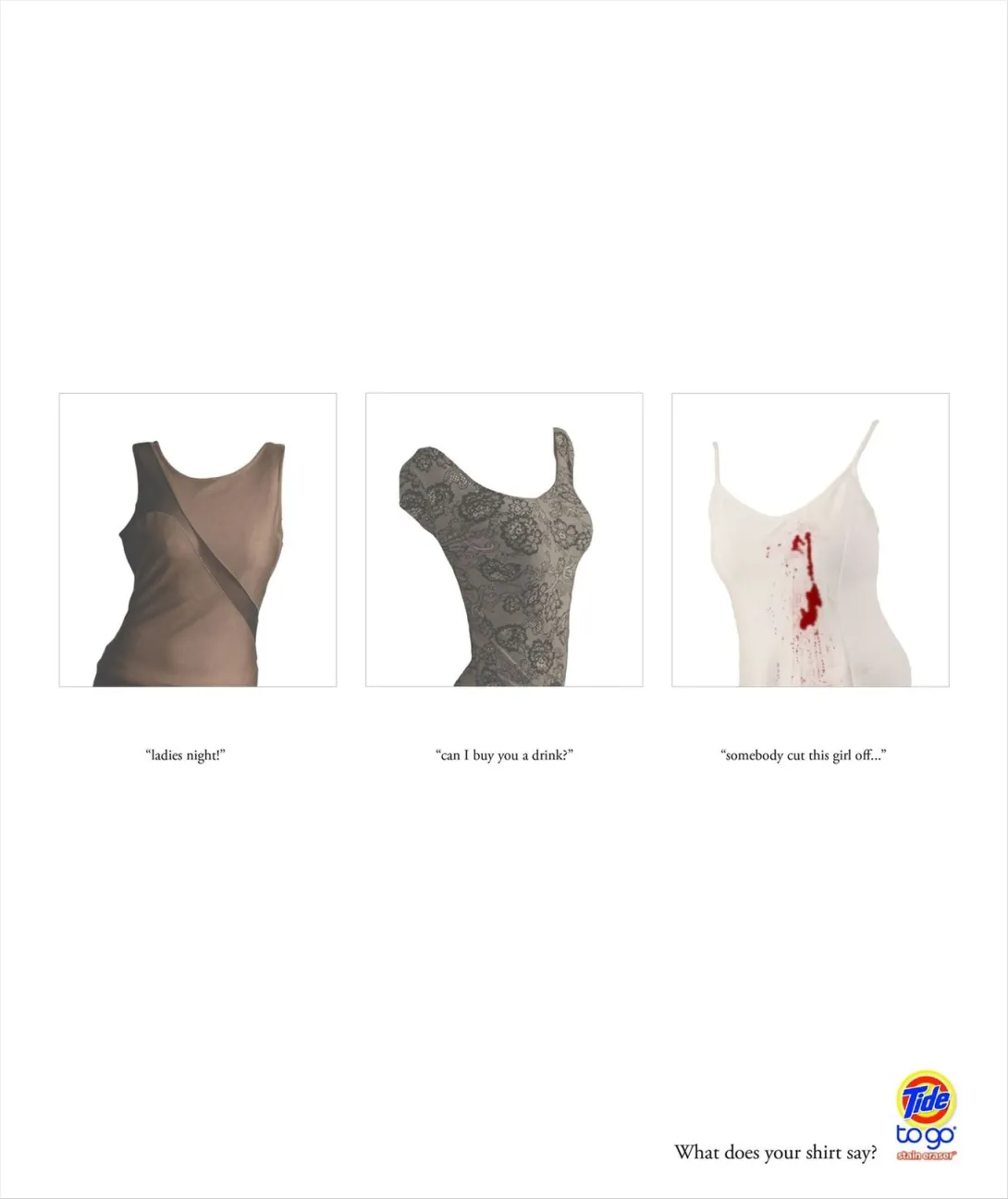 Tide print ads