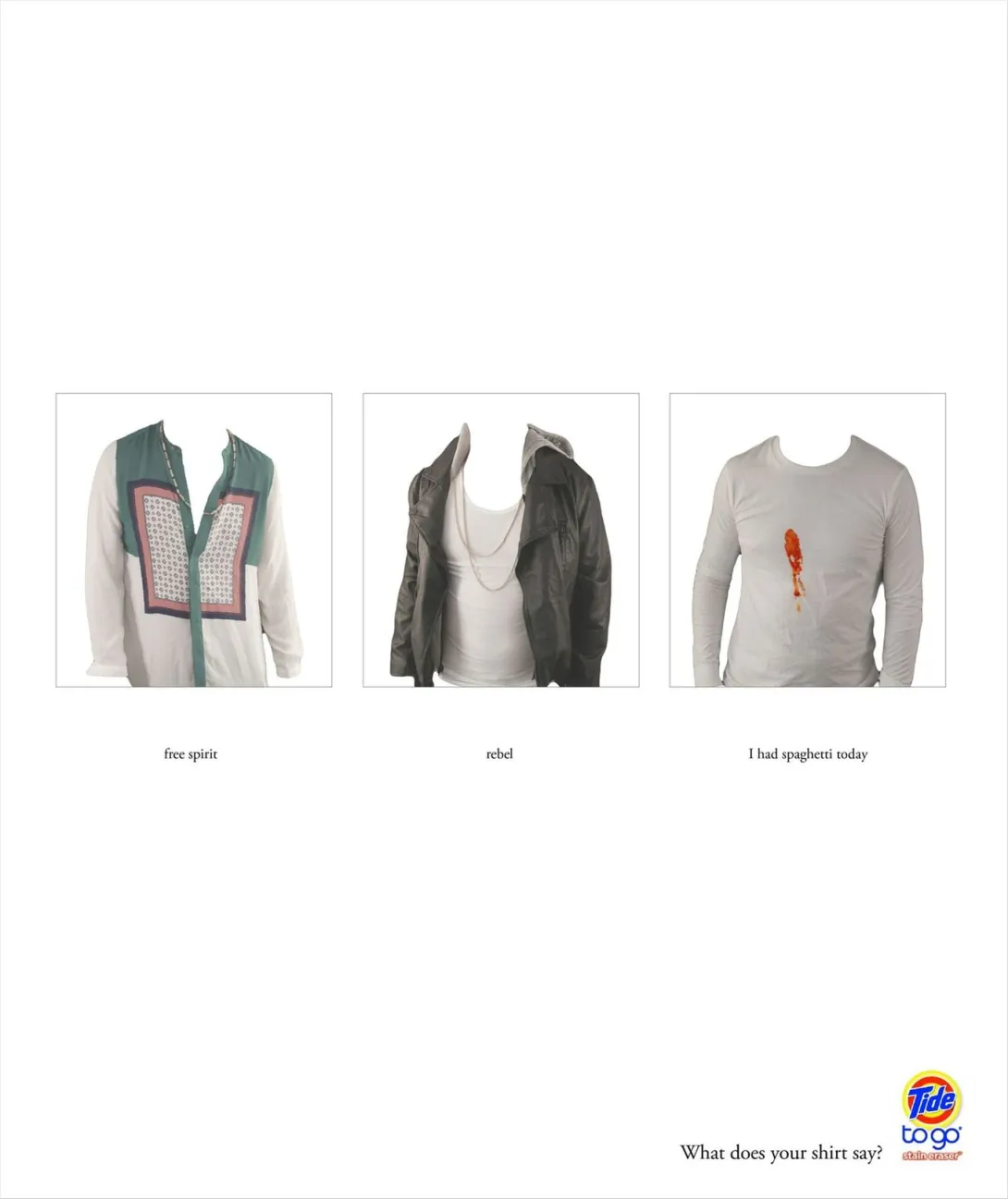 Tide print ads