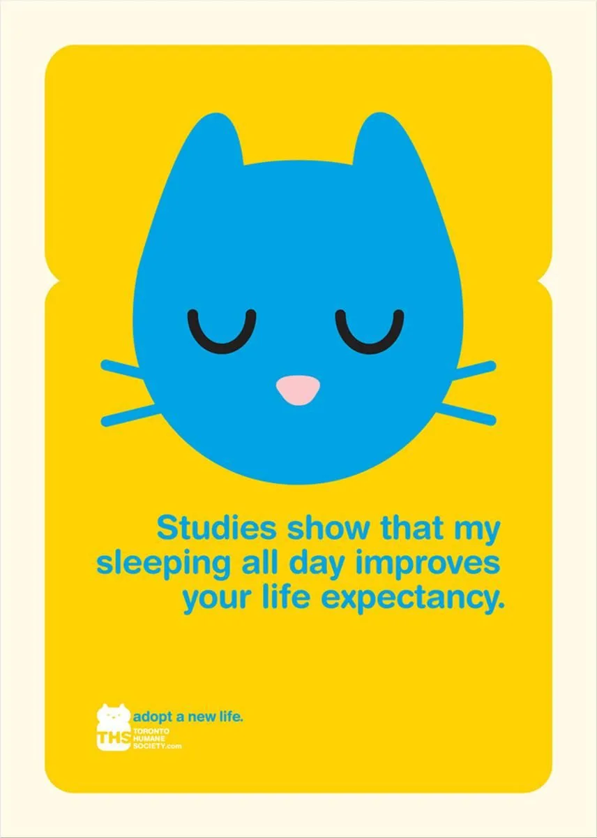 Toronto Humane Society print ads