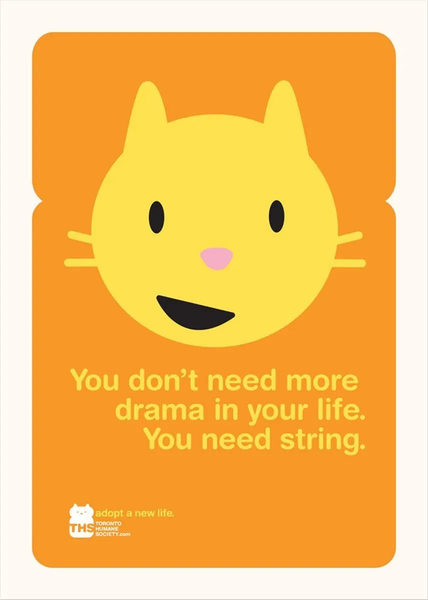 Toronto Humane Society print ads