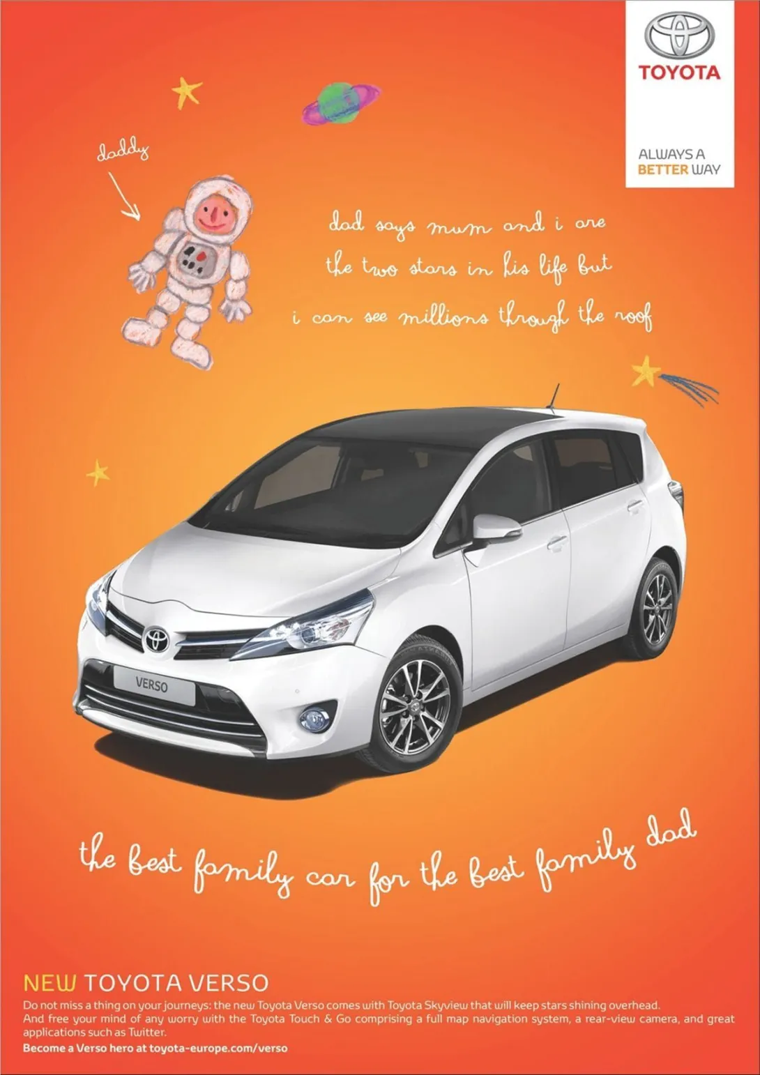 Toyota Verso ads