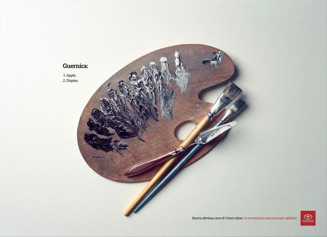 Toyota print ads