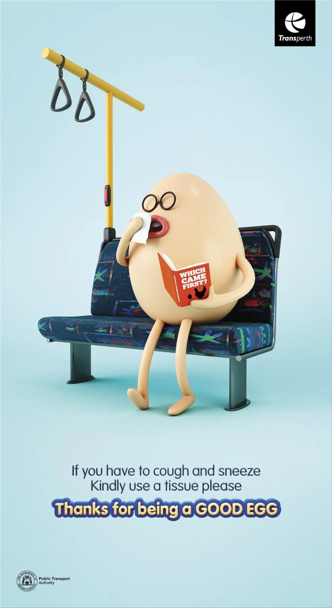 Transperth "Thanks for being a GOOD EGG"