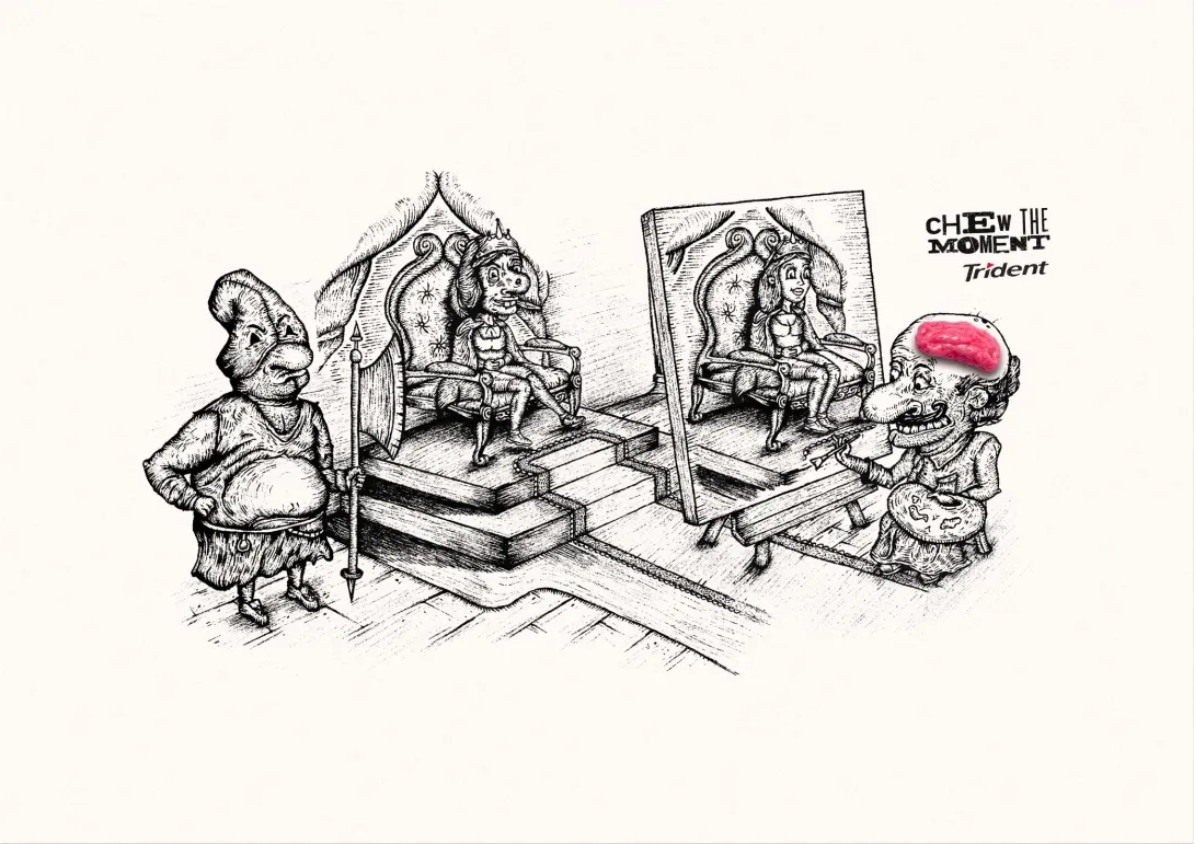 Trident "Chew the moment" by McCann