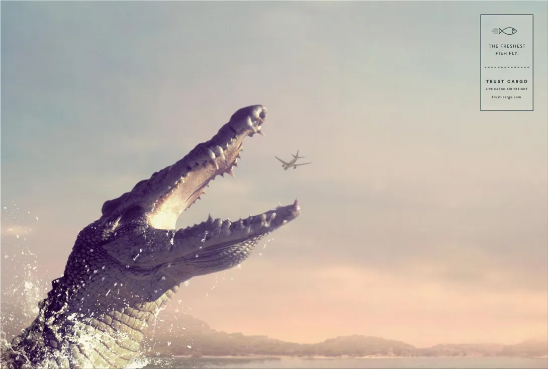 Trust Cargo International "The freshest fish fly."