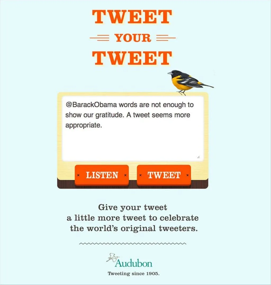 Tweet your tweet