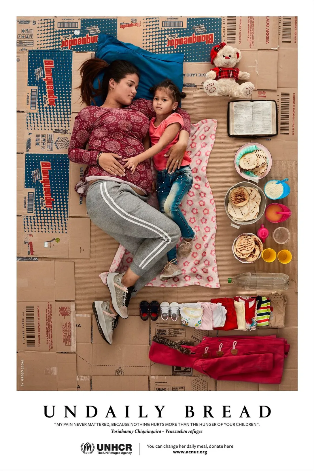 UNHCR "Undaily Bread - The daily diet of a Venezuelan refugee"