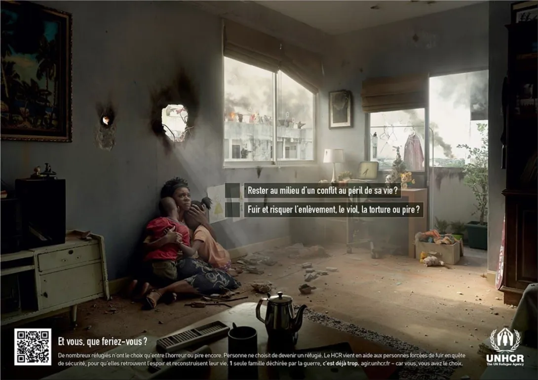 UNHCR ads