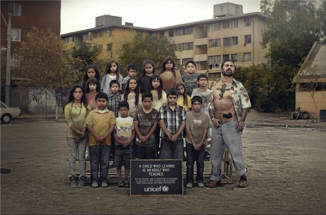 UNICEF print ads