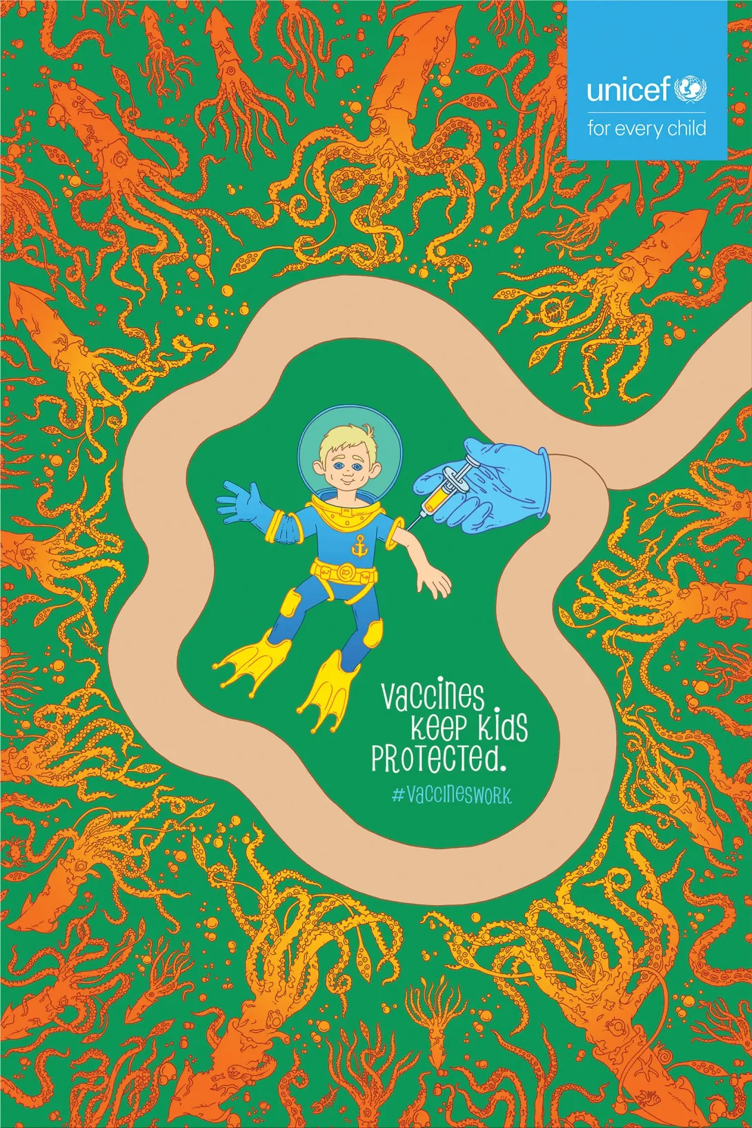 UNICEF "#VaccinesWork"