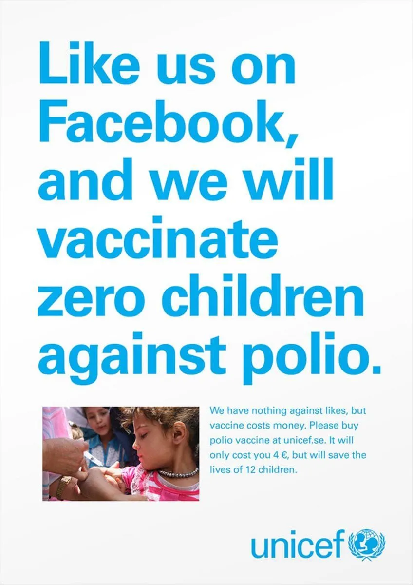 Unicef ads