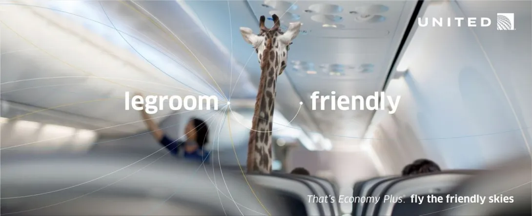 United Airlines ads