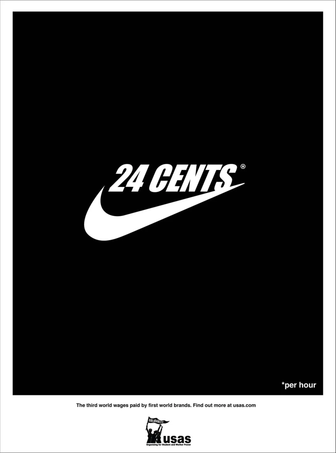 United Students Against Sweatshops print
