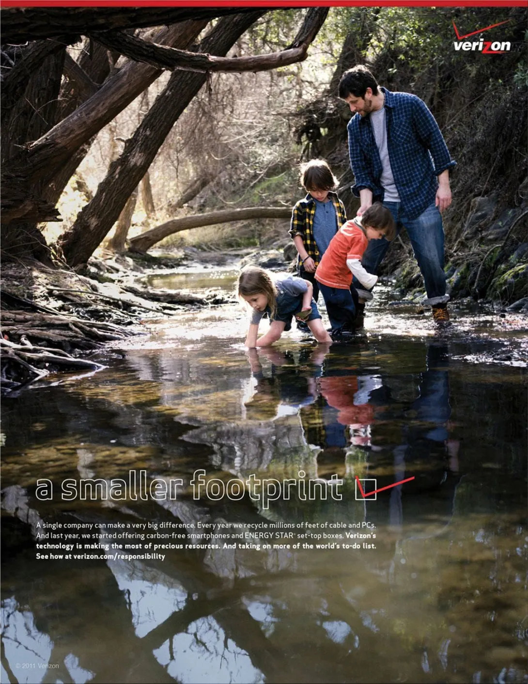 Verizon print ads