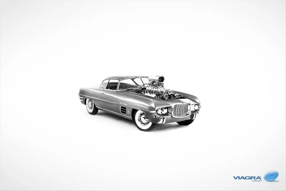 Viagra print ad