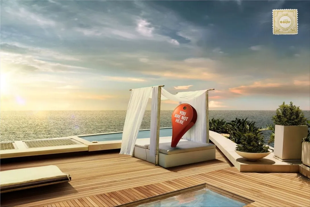 Viajes Éxito print ads