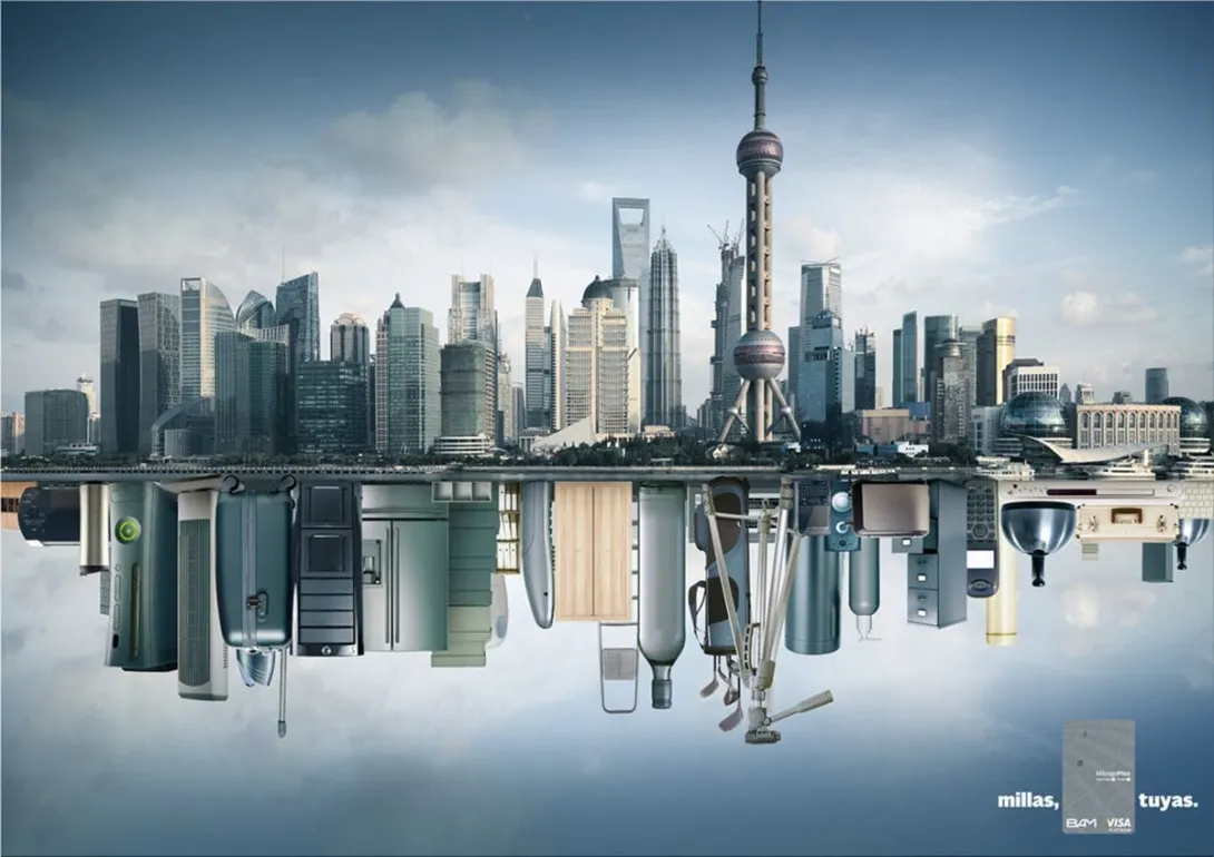 Visa print ads