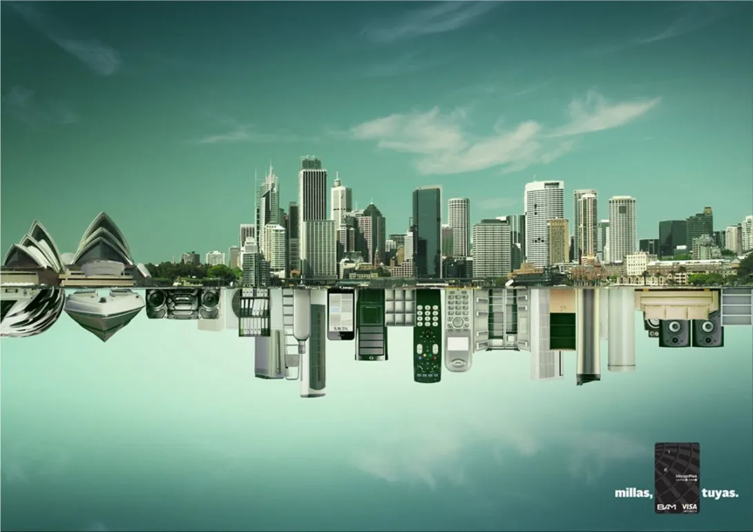 Visa print ads