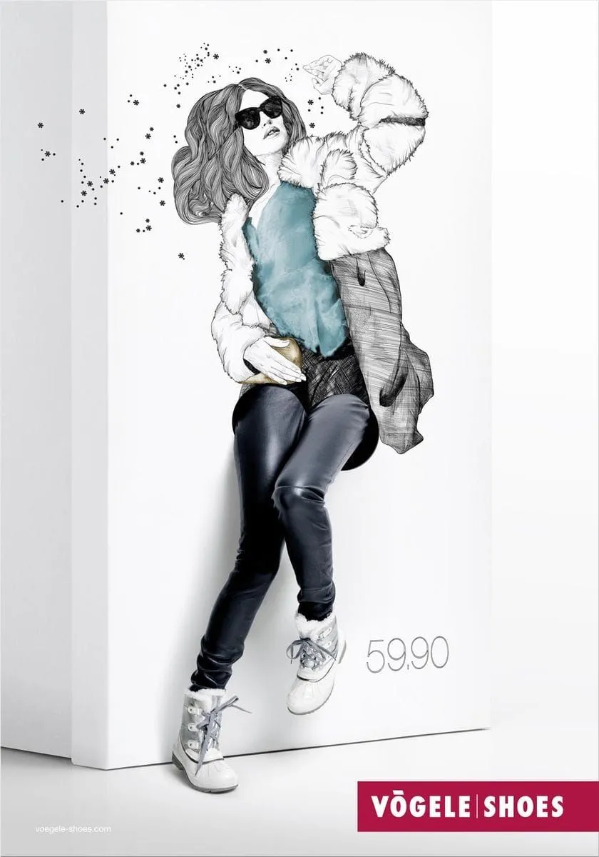 Vögele Shoes ads