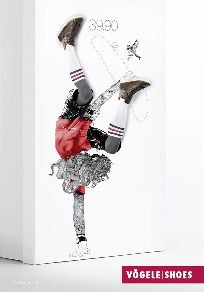 Vögele Shoes ads