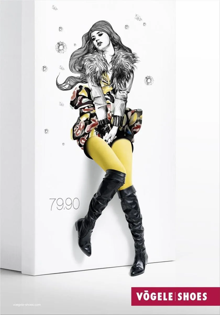 Vögele Shoes ads