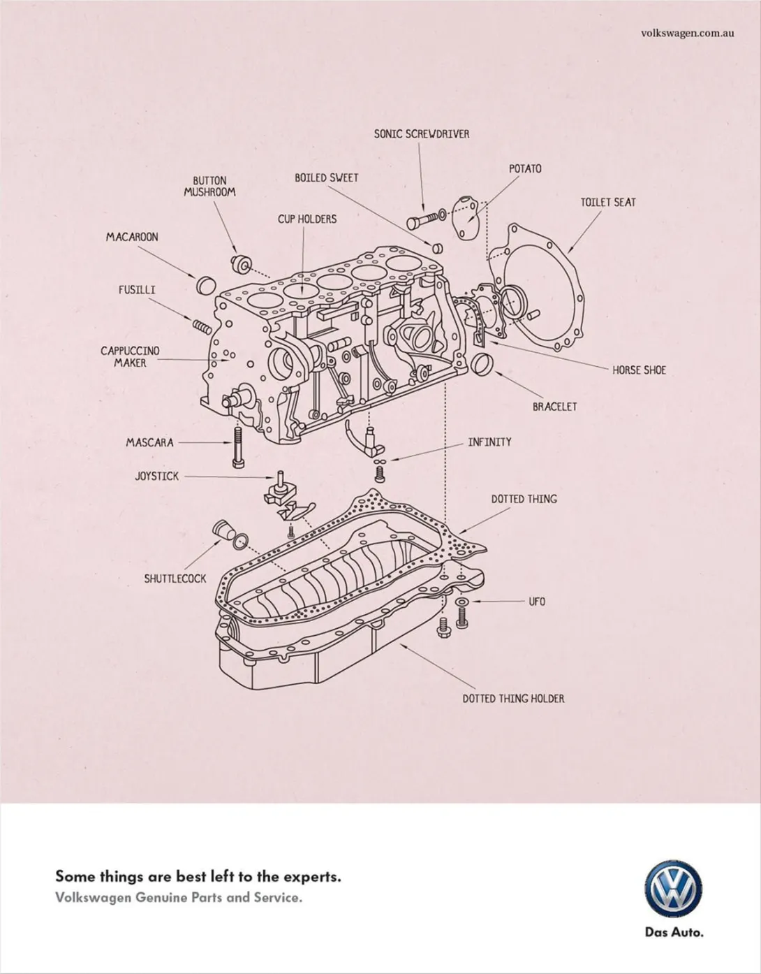 Volkswagen print ads