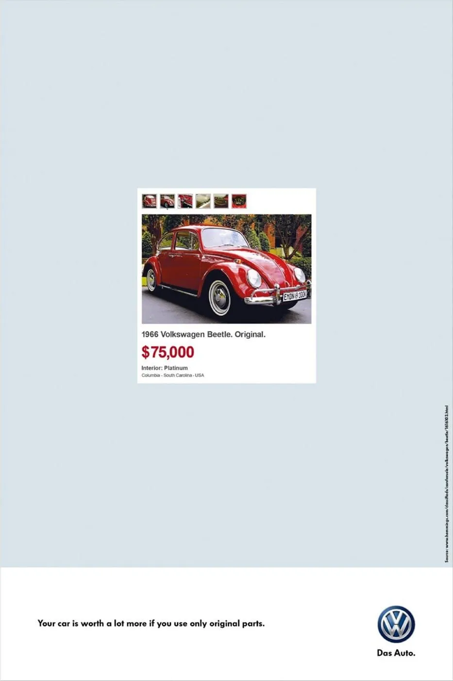 Volkswagen print ads