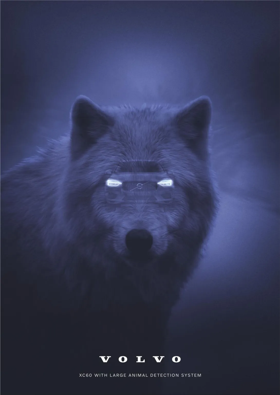 Volvo "Volvo XC60 with large animals detection system"