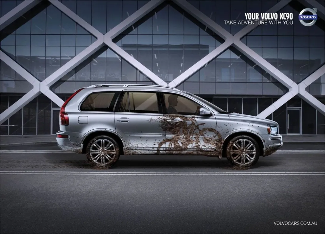 Volvo XC 90 print