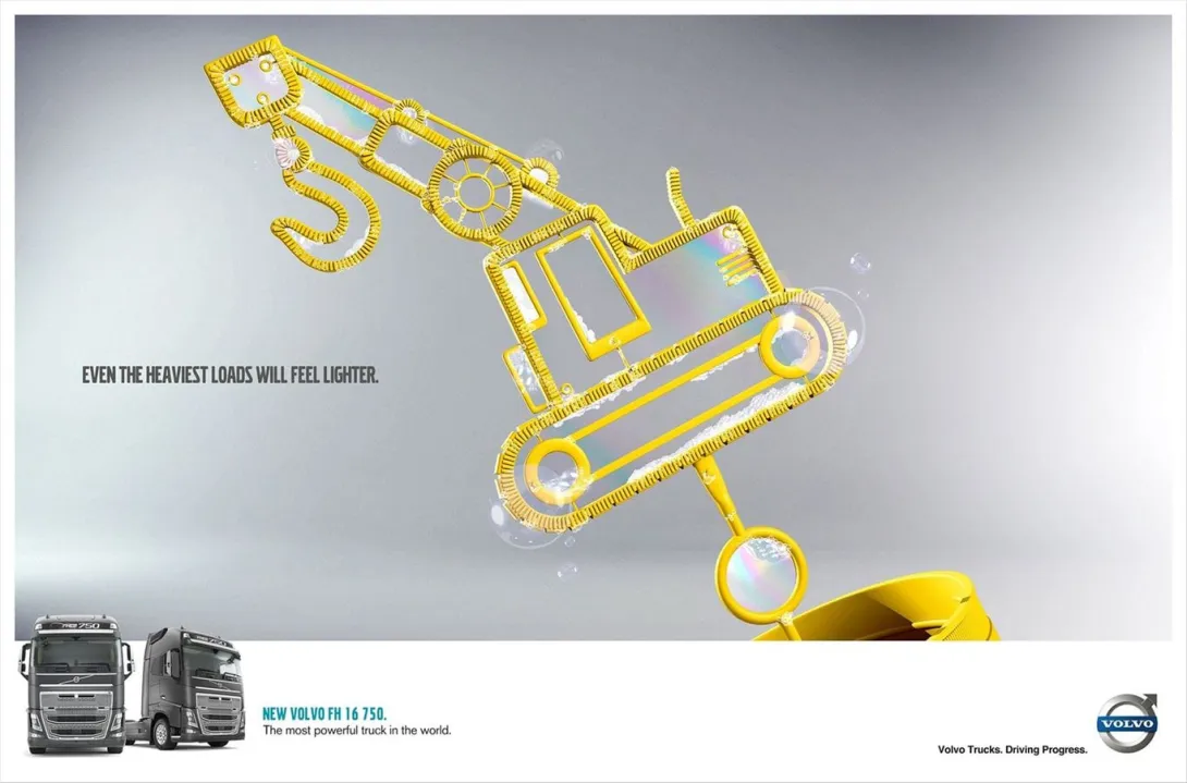 Volvo print ads