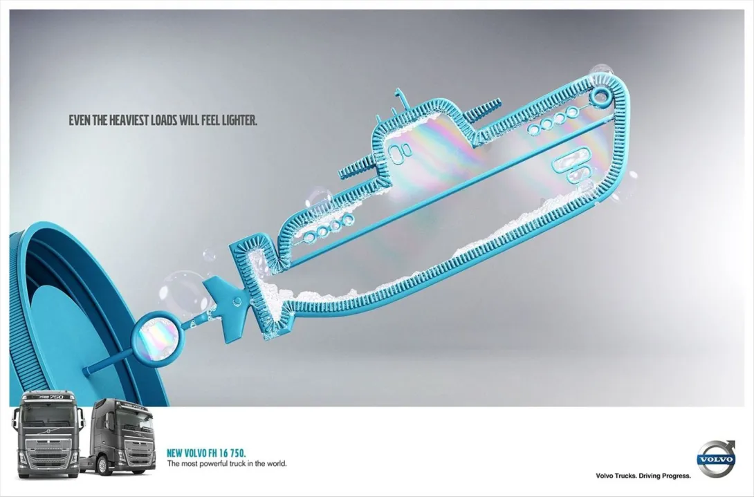 Volvo print ads