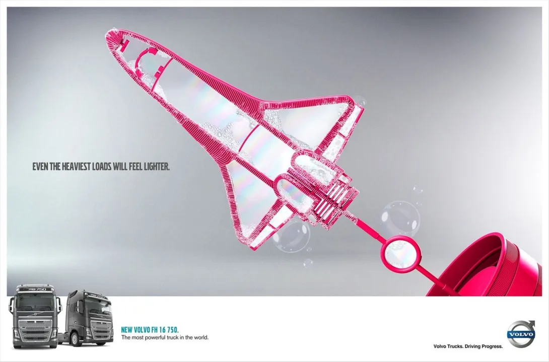 Volvo print ads