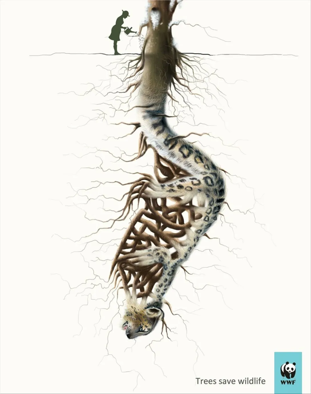 WWF print ads