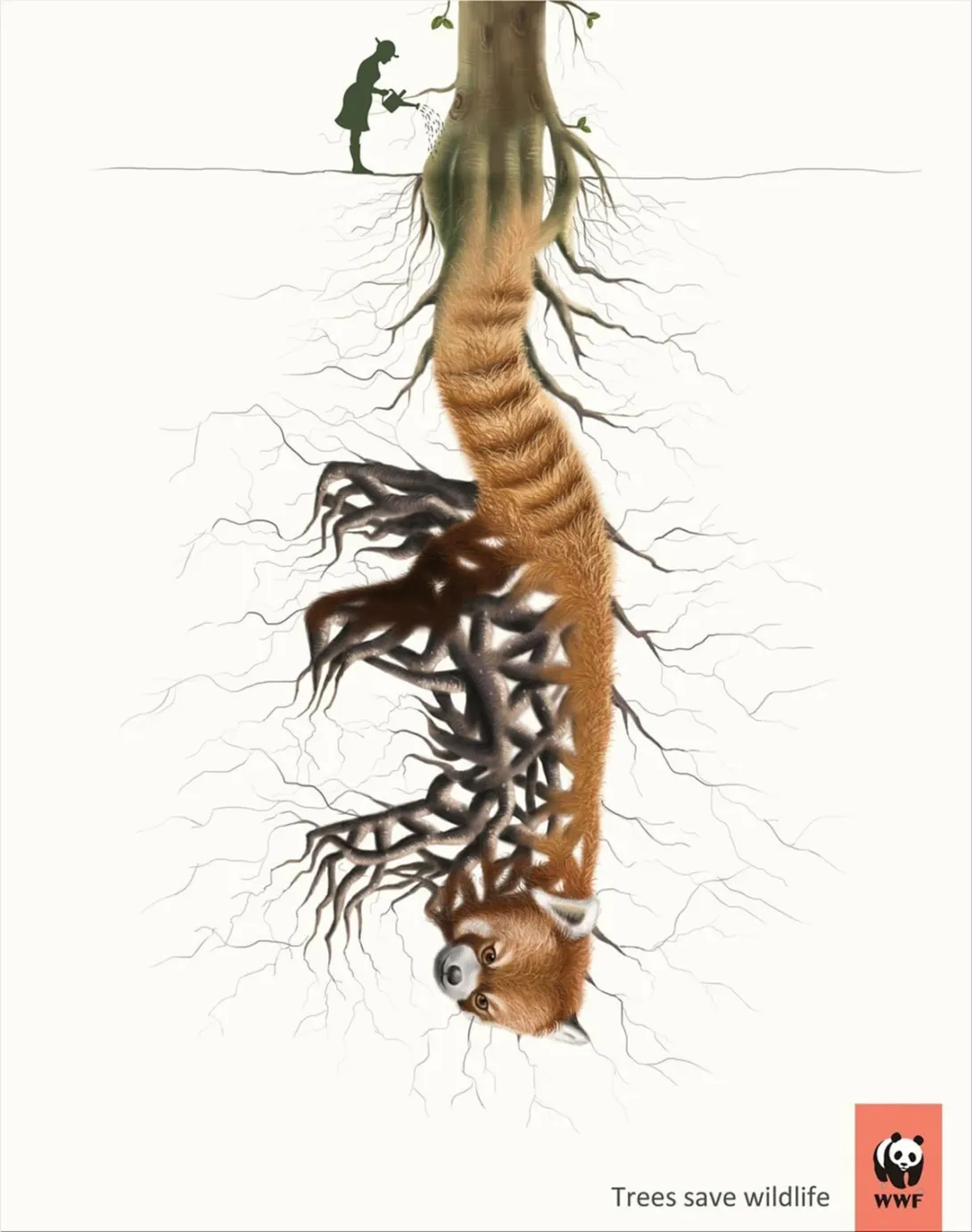 WWF print ads
