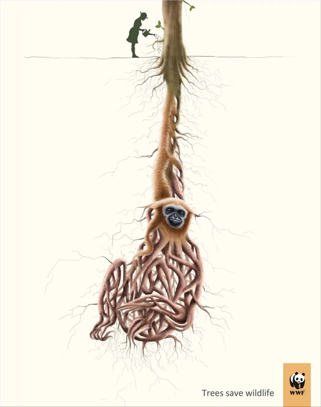 WWF print ads