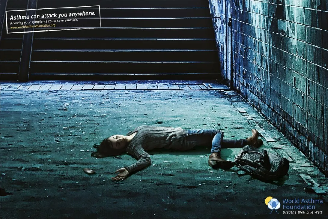 World Asthma Foundation ads
