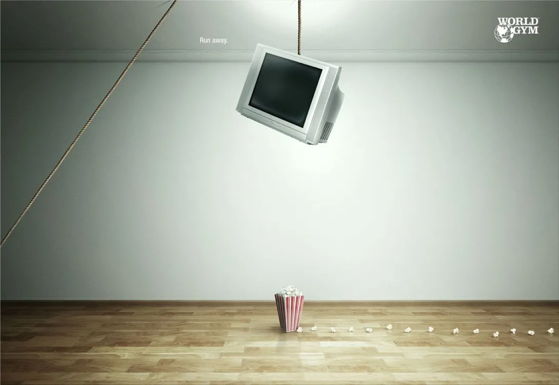 World Gym ads