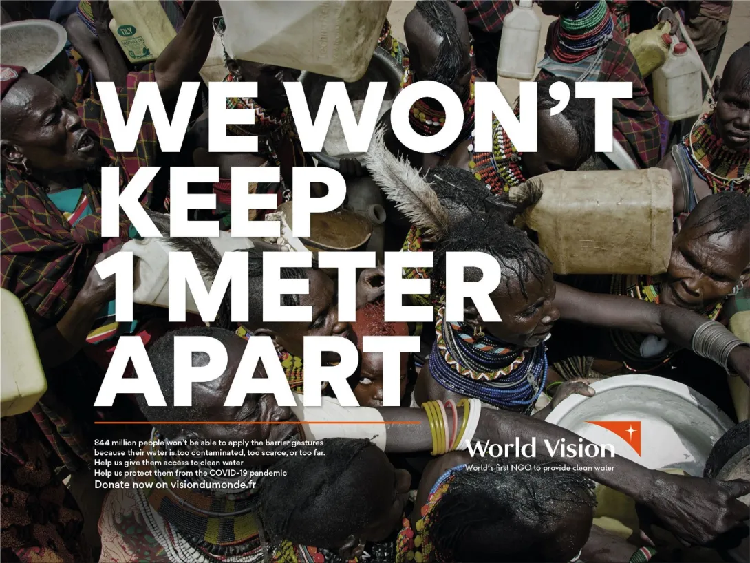 World Vision print ads