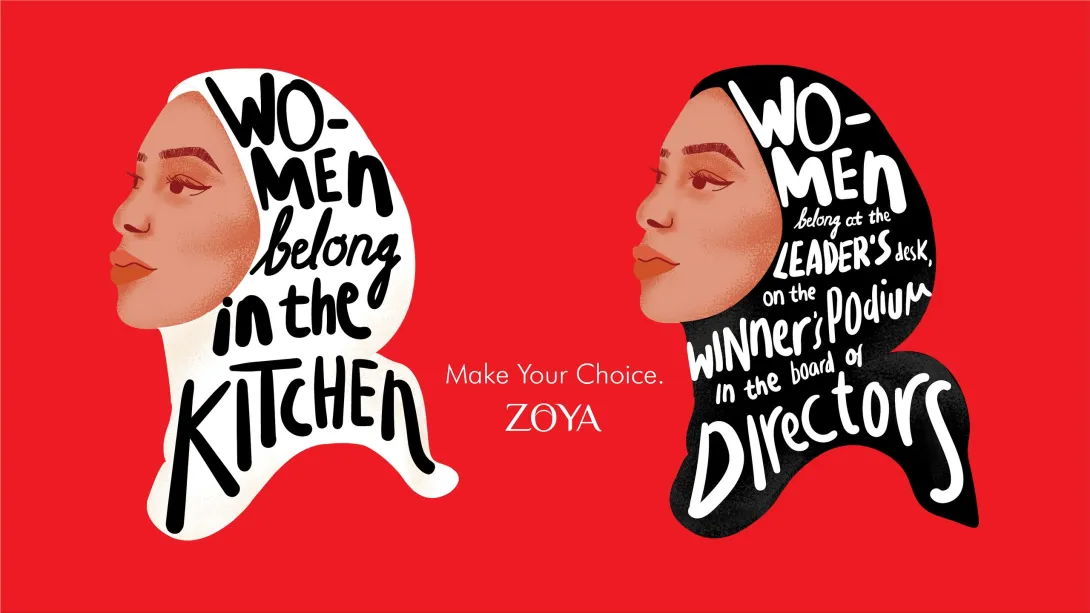 ZOYA "Make Your Choice" ads